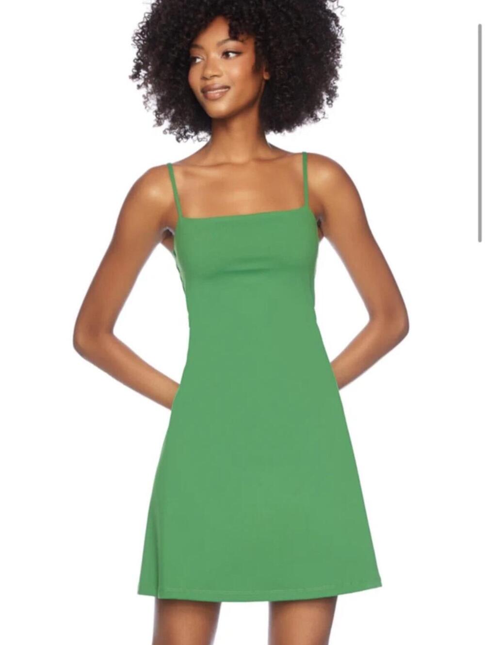 Susana Monaco Kelly Green Sporty Mini Dress